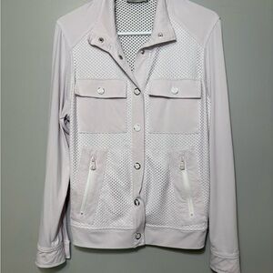 Brand New White Anatomie Women's Mesh Panel Jacket